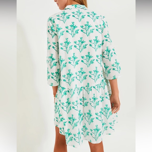 RO'S GARDEN
Green Katano Deauville Short Dress - Picture 4 of 11